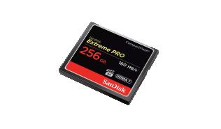 CompactFlash 256GB Sandisk Extreme Pro (160/150MB/s) [SDCFXPS-256G-X46]