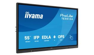 (55) 54.6 Iiyama ProLite TE5513A-B2AG (IPS, 3840x2160, 500, 8ms, 60hz) (2xHDMI, 1xDP, 1xUSB-C 3.2, 2x LAN, RS232c) głośniki (3x20W), czarny