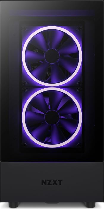 NZXT H5 Elite (czarny) (szkło hartowane) (1xUSB 3.2 Gen1, 1xUSB-C 3.2 Gen1) (2x2.5, 1x3.5) [CC-H51EB-01]