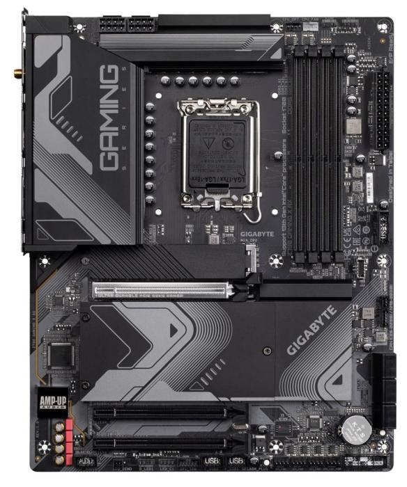 Gigabyte Z790 GAMING X AX-W (Intel Z790) [s1700, 4xDDR5 do 7600MHz, (HDMI 2.0, DP) (4xM.2, PCIe 5.0 x16, PCIe 4.0 x16, PCIe3.0 x4), WiFi 6E, ATX]