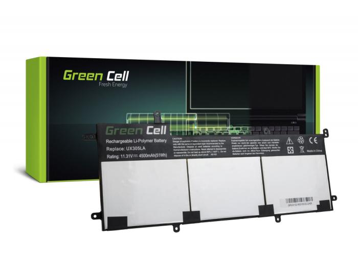 Green Cell bateria do Asus Zenbook UX305L UX305U, 11.31V 4200mAh [AS102]