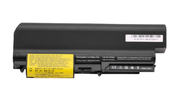 Movano bateria IBM 14’’ T61, R61 10.8V/11.1V, 6600mAh [BT/IB-T61H-14]