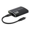 Gembird (adapter) USB-C (M) / 2xHDMI (F) (15 cm) [A-CM-HDMIF2-01]