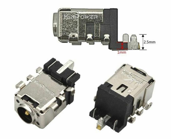 Gniazdo zasilania do wtyczki 4.0x1.35mm do notebooków Asus X556UF, X556UJ, X556UJ, X556UQ, X556UR, X556UV [ZN0323]