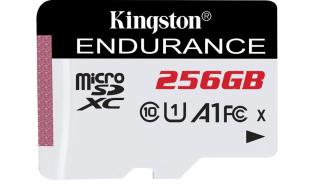 Secure Digital 256GB Kingston Micro SDXC Endurance Class 10 UHS-I U1 (95/45MB/s) [SDCE/256GB]