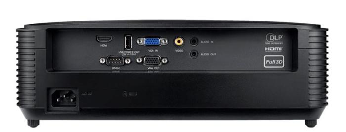 Projektor Optoma H185X DLP WXGA (1280x800, 16:10, 3700 ANSI, 28000:1, 6000h/10000h) (1xHDMI, 1xVGA, 1xUSB)