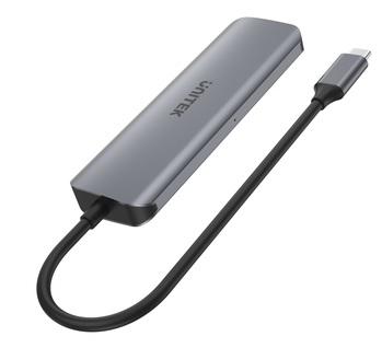 Unitek H1107D USB-C (2xUSB 3.1, PD 100W, HDMI, SD/microSD)