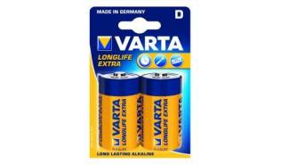 Bateria Varta Longlife Extra LR20, D (2 szt.) [4120101412]