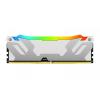 DDR5 16GB 6400 MHz Kingston Fury Renegade White RGB CL32 1.4V [KF564C32RWA-16]