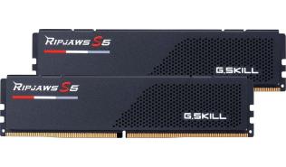 DDR5 32GB (2x16GB) 6000 MHz G.Skill Ripjaws S5 Black CL36 XMP 3.0 36-36-36-96 1.35V [F5-6000J3636F16GX2-RS5K]
