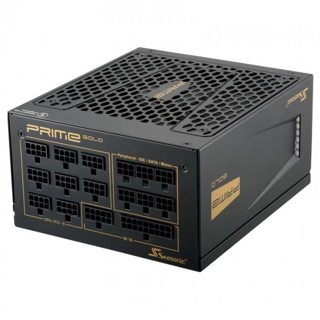 Seasonic Prime Gold (1300W) (1x135mm) Modularny 80+Gold (CPU 2x4+4) (PCI-E 12x6+2) (5xMolex, 12xSATA) [SSR-1300GD]