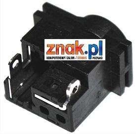 Gniazdo zasilania GNL189 do wtyczki 5.5x3.0mm do notebooków Samsung R518, R519, R520, R720, N130, N-130 series