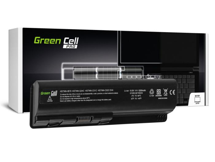 Green Cell PRO bateria do HP DV4 DV5 DV6 CQ60 CQ70 G50 G70, 11.1V 5200mAh [HP01PRO]