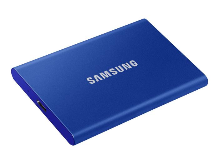 Samsung Portable T7 2TB SSD USB-C Gen2 (1050/1000MB/s) (niebieski) [MU-PC2T0H/WW]