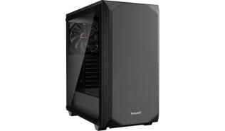 be quiet! Pure Base 500 Window Black ATX Midi z oknem (szkło hartowane) (2x140mm) (2xUSB 3.2 Gen1, 2xJack) (5x2.5, 2x3.5/2.5) [BGW34]