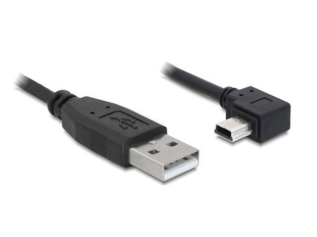 Delock Kabel USB mini Canon kątowy 90 stopni (2m) [82682]