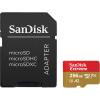 Secure Digital 256GB Sandisk Micro SDXC Extreme UHS-I U3 A2 C10 V30 + adapter (160/90MB/s) [SDSQXA1-256G-GN6MA]