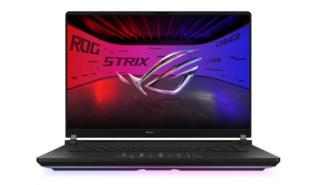 Asus ROG Strix G16 [G615LR-U7321W] 20-Core Intel Core Ultra 7 255HX /16 2560x1600 matowa 240Hz / 32GB DDR5 (max 64GB) / 1TB / RTX5070Ti 12GB / pk RGB/ 2.85kg / Win11Home (czarny)