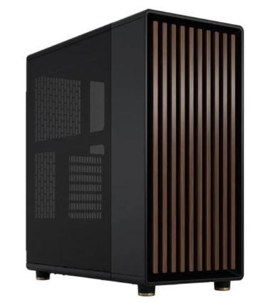 Fractal Design North Charcoal Black (metal) (1x USB-C 3.2 Gen1, 1x USB 3.2 Gen1) (2x2.5, 3x3.5/2.5) [FD-C-NOR1C-01]
