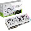 GeForce PCI-E RTX4090 Asus 24GB GDDR6X ROG Strix Gaming White [ROG-STRIX-RTX4090-24G-WHITE] (2xHDMI 2.1, 3xDP 1.4a) (384-bit, PCI-E 4.0)