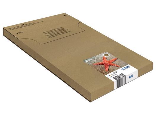 C13T03U64510 (603 Multipack) - czarny, cyan, magenta, yellow, oryginalny wkład z atramentem Epson, 3,4 ml, 150 stron