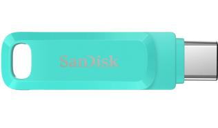 SanDisk Ultra Dual Drive Go 512GB USB 3.0/USB-C (150MB/s) (turkusowy) [SDDDC3-512G-G46NBB]