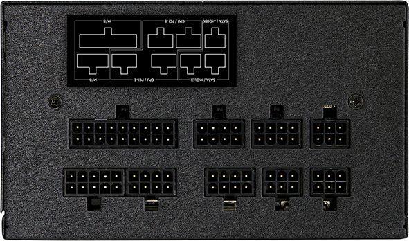 Chieftec SteelPower BDK-650FC (650W) (1x120mm) Modularny 80+Bronze (CPU 2x4+4) (PCI-E 4x6+2) (3xMolex, 6xSATA)
