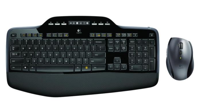 Logitech Wireless Desktop MK710 (radiowa, radiowo-laserowa) [920-002440]