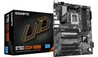 Gigabyte B760 DS3H GEN5 (Intel B760) [S1700, 4xDDR5 do 7600MHz, (HDMI 2.0, DP 1.2) (2xM.2, 1xPCIe 5.0 x16, 4xPCIe 3.0 x16 (x1)), ATX]