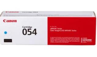 CRG-054H Cyan (3027C002) oryginalny toner Canon, 2300 str. (Canon i-SENSYS LBP621Cw, LBP623Cdw, MF641Cw, MF643Cdw, MF645Cx)