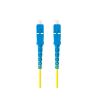 Lanberg patchcord światłowód SM SC/UPC-SC/UPC SIMPLEX 3mm LSZH G657A1 żółty (2m) [FO-SUSU-SS11-0020-YE]