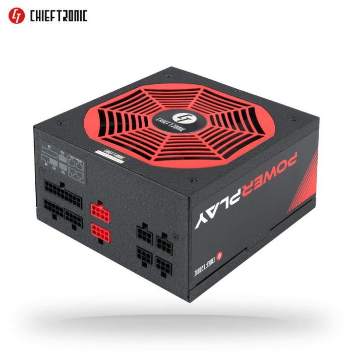 Chieftec PowerPlay GPU-750FC (750W) (1x140mm) Modularny 80+Gold (CPU 1x4+4) (PCI-E 4x6+2) (3xMolex, 9xSATA)