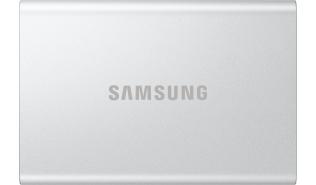 Samsung Portable T7 Resurrected 2TB SSD USB-C 3.2 Gen2 10Gb (1050/1000MB/s) (srebrny) (szyfrowanie AES 256-bit) [MU-PD2T0G/WW]