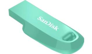 SanDisk Ultra Curve 64GB USB 3.2 (100MB/s) (zielony) [SDCZ550-064G-G46G]