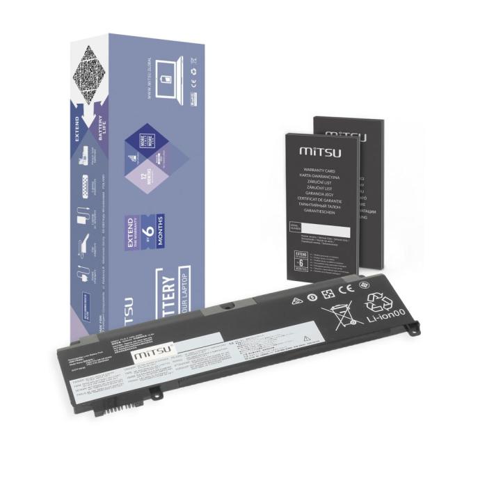 Mitsu bateria Lenovo ThinkPad T460s, T470s 10.8V/11.1V, 2140mAh (przednia) [BC/LE-T460S-2]