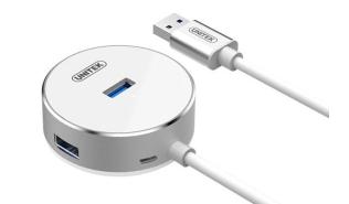 Unitek Y-3197 hub 4 x USB 3.0 (aluminium)