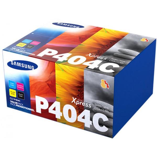 CLT-P404C [SU365A] - cmyk, oryginalny toner Samsung, wydajność: czarny 1500 stron, kolor 1000 stron, (Samsung Xpress C430W, C480FW, C480W)