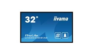 (32) 31.5 Iiyama ProLite LH3254HS-B1AG (IPS LED, 1920x1080, 500, 8ms, 60Hz) (3xHDMI, VGA, DP, DVI, RS-232C, 2xUSB2.0) głośniki, czarny