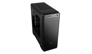 Modecom Oberon Pro Black (szyba boczna) (bez zasilacza) (okno plexi) (2xUSB 2.0, 2xUSB 3.2 Gen1) (3x2.5, 2x3.5)