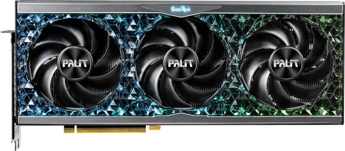 GeForce PCI-E RTX4090 Palit 24GB GDDR6X XLR8 GameRock [NED4090019SB-1020G] (1xHDMI 2.1, 3xDP 1.4a) (384-bit, PCI-E 4.0)