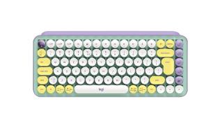 Logitech Wireless Pop Keys Vibes (mechaniczna) (zielono-fioletowy) [920-010736]