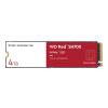 WD Red NAS SN700 4TB SSD M.2 2280 PCIe Gen3x4 NVMe TLC (3400/3100 MB/s) [WDS400T1R0C]