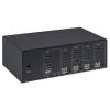 Przełącznik Manhattan KVM 4/1 HDMI, USB, 4K 30Hz [153539]