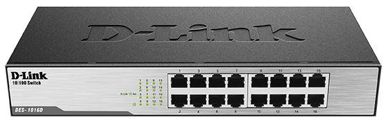 D-Link Switch 10/100 Mbit/s 16-port [DES-1016D]