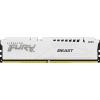 DDR5 16GB 6000 MHz Kingston Fury Beast White XMP 3.0 EXPO CL30 36-36-36 1.4V [KF560C30BWE-16]