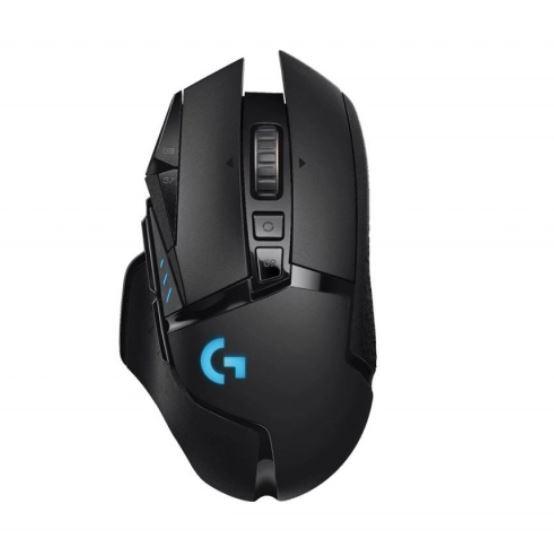 Logitech G502 Lightspeed USB 25600dpi (optyczno-radiowa, 1, 11) (wbudowany akumulator) [910-005567]