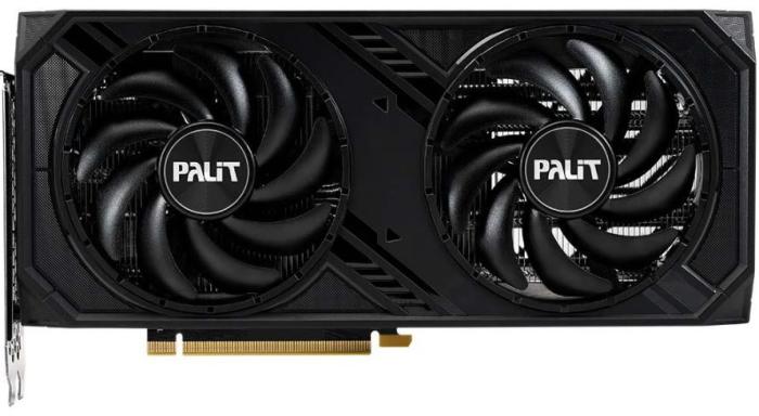 GeForce PCI-E RTX4070 Palit 12GB GDDR6X Dual OC [NED4070S19K9-1047D]  (1xHDMI 2.1a, 3xDP 1.4a) (192-bit, PCI-E 4.0)