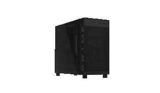 Asus PRIME AP303 TG Black (czarny) (szkło hartowane) (1x120mm) (2 x USB 3.2 Gen1, 1 x USB-C 3.2 Gen2x2 20Gb, 1x Jack combo) (2x2.5, 1x3.5)