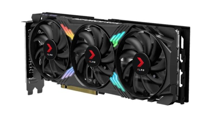 GeForce PCI-E RTX4060Ti PNY 8GB GDDR6 XLR8 Gaming Verto Triple Fan OC [VCG4060T16TFXPB1-O] (1xHDMI 2.1a, 3xDP 1.4a) (128-bit, PCI-E 4.0)