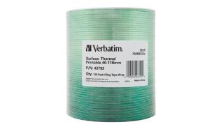 CD-R Verbatim 700MB x52 Thermal Printable Wrap*100 [43792]